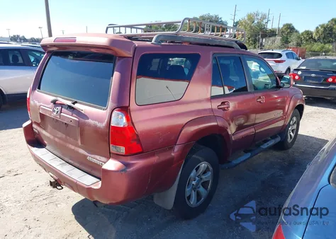 2006 Toyota 4Runner Sr5 Sport V6 из США, поврежденный, VIN JTEBU14R868055782